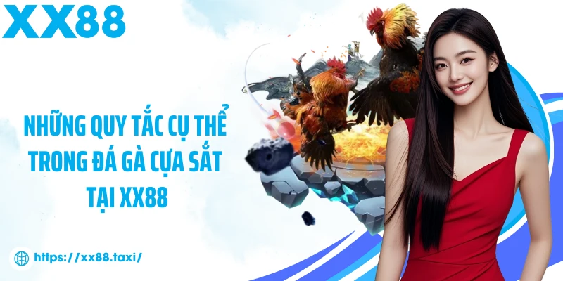 Những quy tắc cụ thể trong đá gà cựa sắt tại XX88